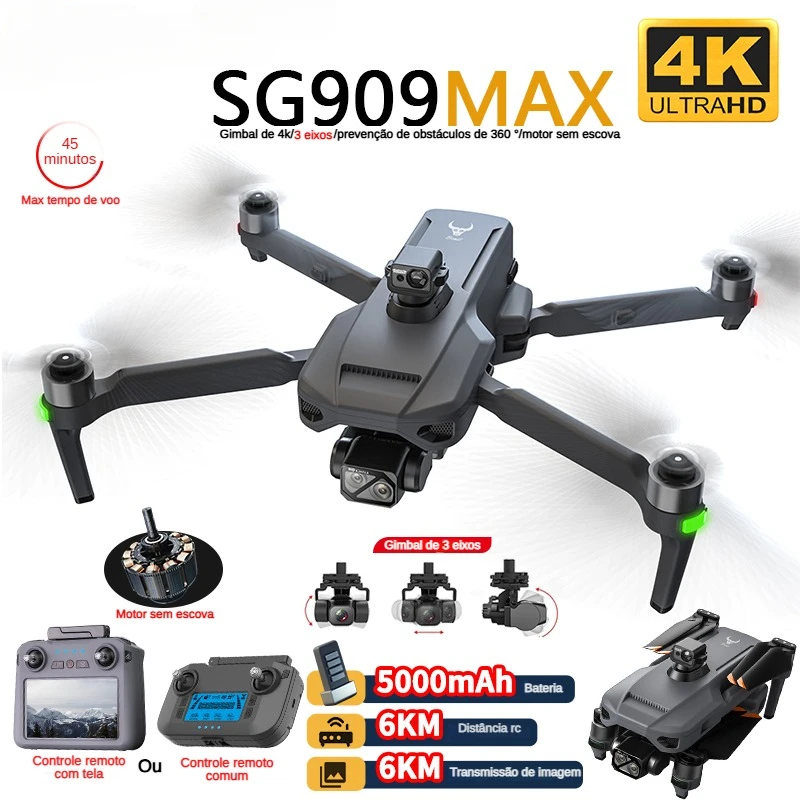 Drone Gimbal Case - ZLL SG909 SG909MAX 전문 드론 4K