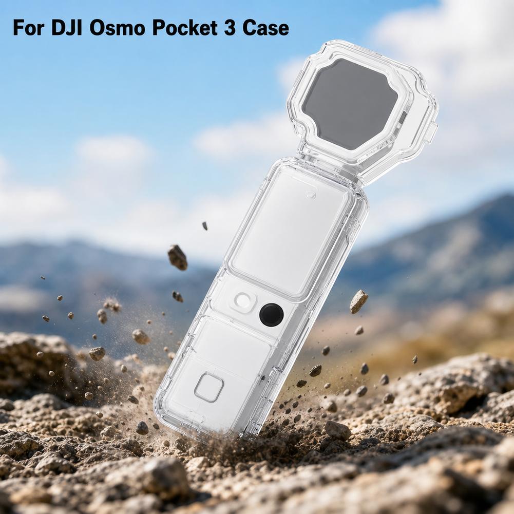 DJI 오즈모 포켓 4용 투명 PC 보호 하드 케이스, - Drone Gimbal Case 리뷰 및 가격