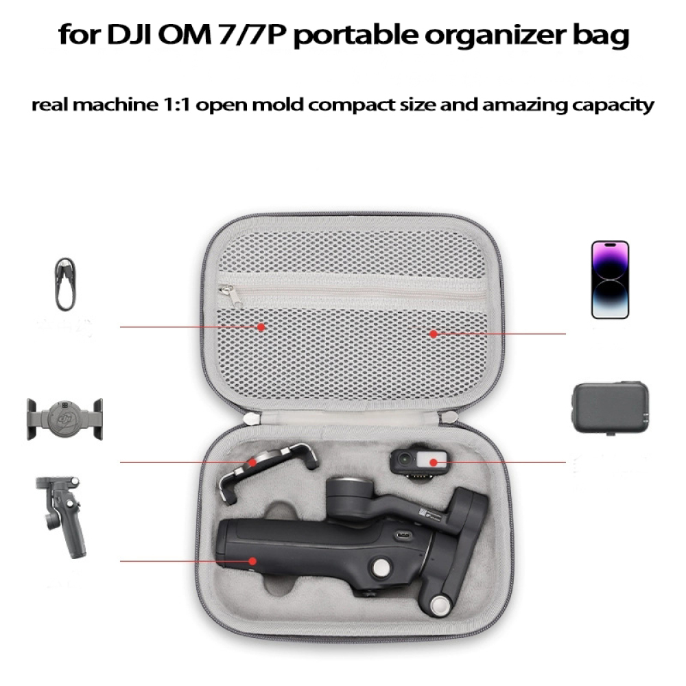 Osmo Mobile 7P 케이스용, Dji OM 7  - Drone Gimbal Case 리뷰 및 가격