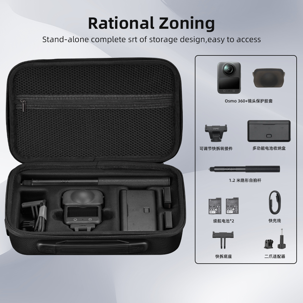 DJI Osmo 360 II/360용 BRDRC 핸드백 - Drone Gimbal Case 리뷰 및 가격