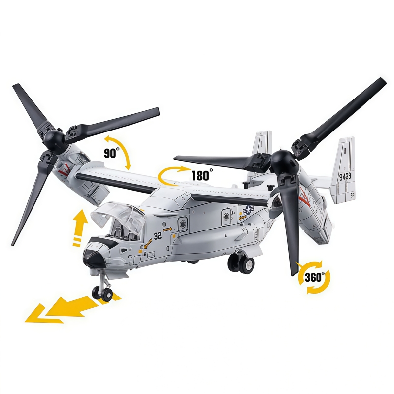1/72 스케일의 창의적인 군사 시리즈 V-22 오스프 - Jjrc Drone X12 리뷰 및 가격